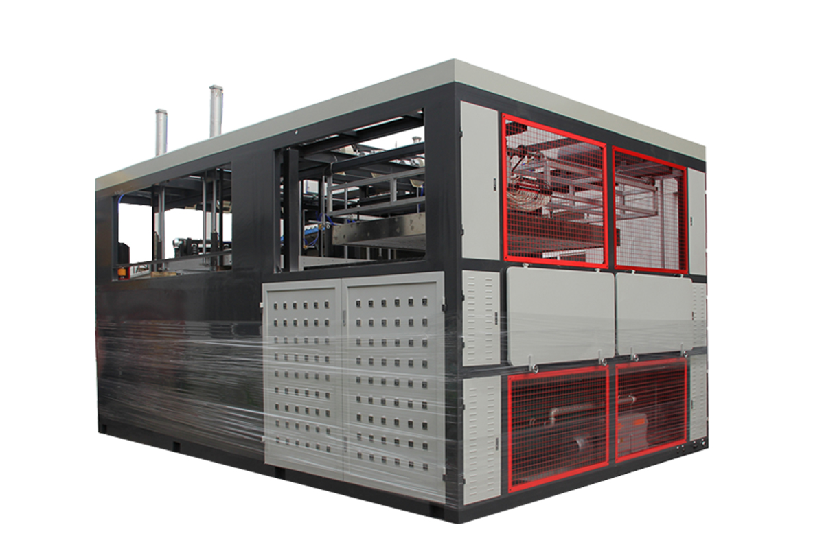 HYX-1300 HDPE塑料周轉(zhuǎn)托盤厚片吸塑機(jī)